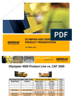 Olympian 4000 Series vs CAT 3500 Product Line Comparison