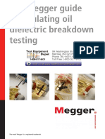 Testing Oil Megger