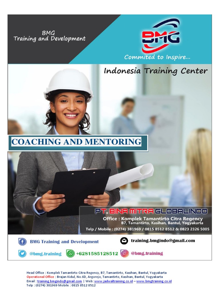 Training Coaching and Mentoring | PDF | Mentorship | Learning