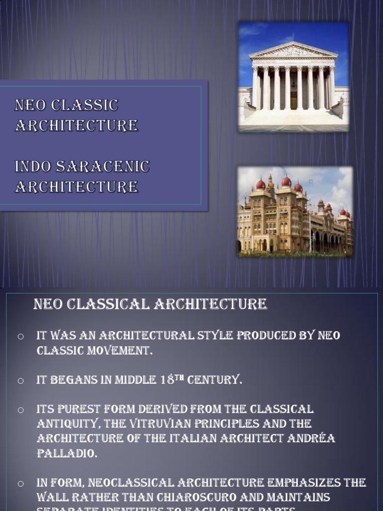 Neoclassical Architecture Overview | PDF | Architectural Design ...