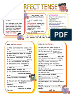 Past Perfect Tense Tests 9727