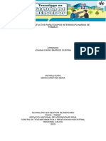 Solución de Conflictos para Equipos Interdisciplinarios de Trabajo