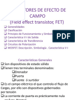 Transitores de Efecto de Campo (Field Effect Transistor, FET)