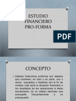 Estudio Financiero Pro-Forma PDF