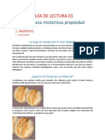 Guía de lectura sobre clivaje mineral