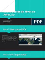 DEM A Curvas de Nivel en AutoCAD