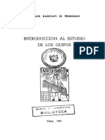 RADICATI - Introduccion Al Estudio de Los Quipus PDF