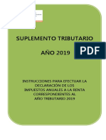 SUPLEMENTO-TRIBUTARIO-RENTA-AÑO-2019 Importante PDF