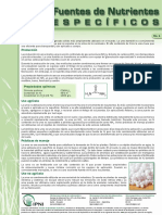 La urea, el fertilizante nitrogenado más utilizado