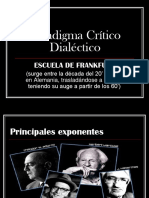 Paradigma Crítico Dialéctico