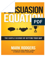 Ecuación de La Persuasión - 1