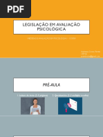 Aula Teste - Legislação Testes Psi