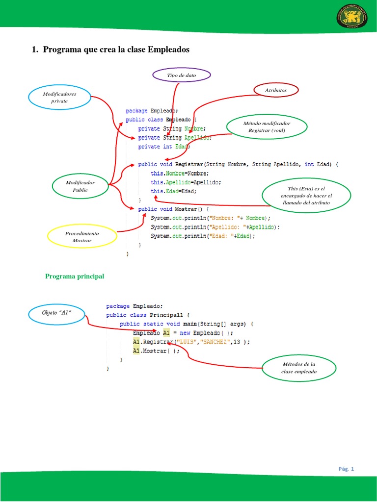Poo Java | PDF | Objeto (informática) | Java (lenguaje de programación)