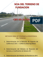 Resistencia TF CBR MR Mre