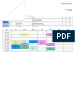 Ingeniería de Minas: Horarios