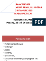 Program Kerja Pbpgri 2015