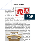 Crítica Del Derecho A Veto