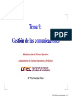 Gestión de Las Comunicaciones