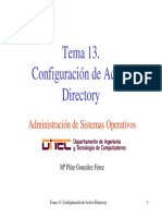 Tema13 Configuración de Active Directory PDF