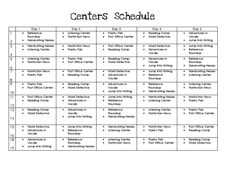 centers-schedule-day-1-day-2-day-3-day-4-day-5-pdf