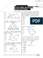 Analisis Vectorial Ejercicios para Resolver