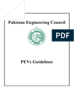 PEC Guidelines for Program Evaluators