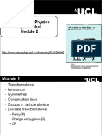 4442 Particle Physics Ryan Nichol: From: PUS/A-level/CP - Violation - HTM