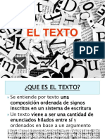 El Texto