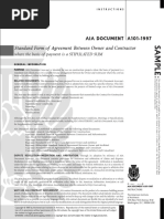 AIA Document A101-1997