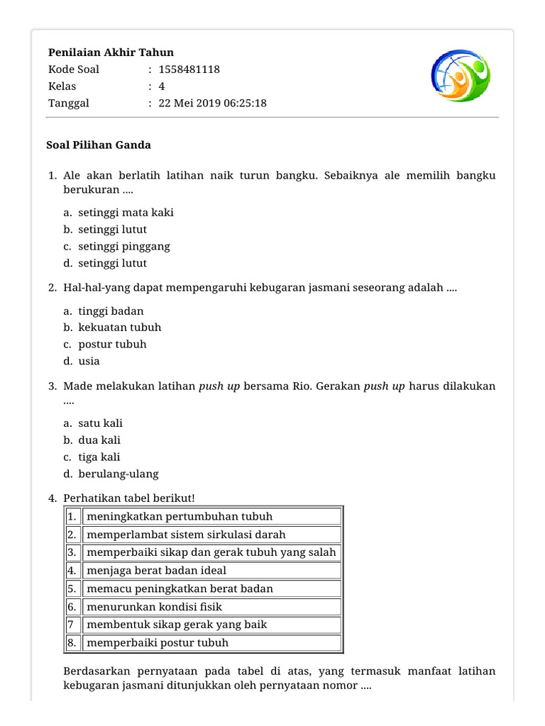 Soal Kkg