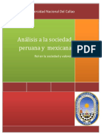 Análisis A La Sociedad Peruana y Mexicana