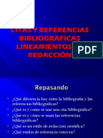 Citas y Referencias Bibliográficas