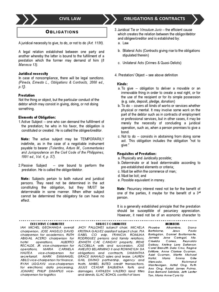 Understanding Manresa in Civil Law | PDF | Negligence | Damages