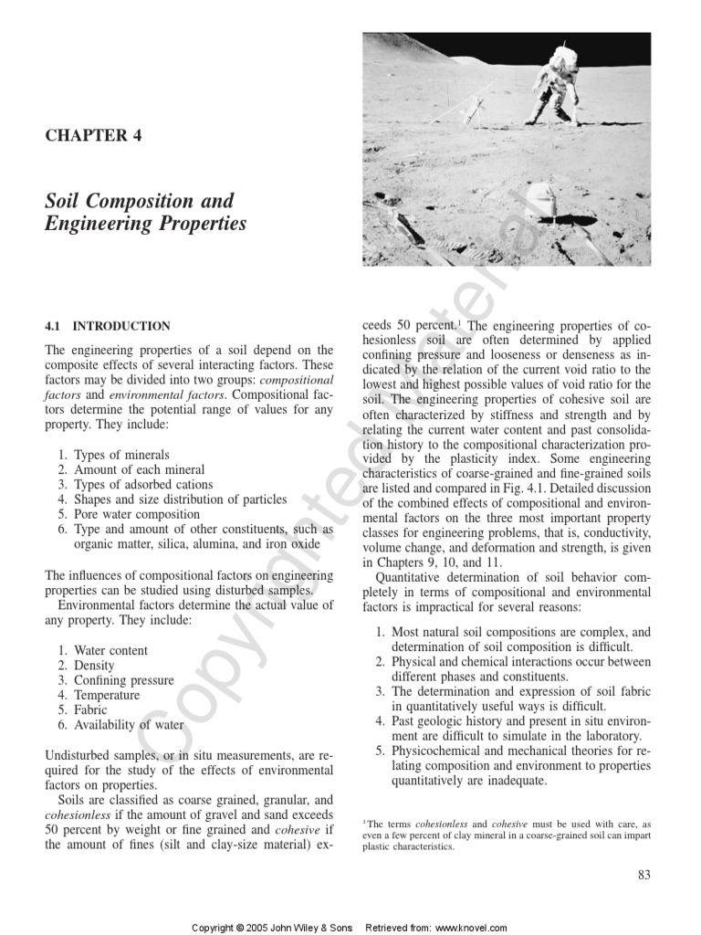 FUNDAMENTALS OF SOIL BEHAVIOR MITCHELL PDF visual data 5