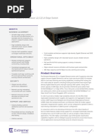 G-Series: Policy-Based 10 G Modular L2/L3/L4 Edge Switch