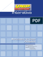 Morfossintaxe Da Lingua Portuguesa Livro-Texto – Unidade I