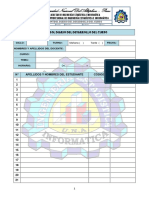 3.4.1 Registro de Asistencia de Estudiantes