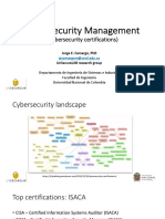 Cybersecurity Certifications