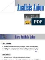 Analisis Anion