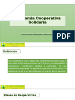 Cooperativismo Clase 1