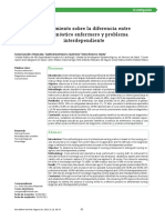 Diagnóstico Enfermero y Problema