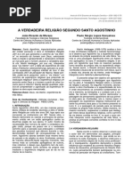 A VERDADEIRA RELIGIÃO - AGOSTINHO
