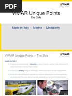 VIMAR Unique Points