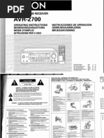 Download Manual Denon Avr-2700 English by Glasswalkerny SN42686261 doc pdf