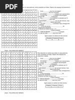 Caça Palavras Verbos Revisão
