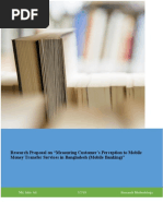 Research Proposal On Mobile Banking PDF