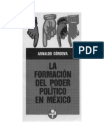 1.- La Fomacion del Poder Politico en Mexico (Arnaldo Cordova).pdf