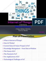 Internet of Things Iota Seminar PPT by Mohan Kumar G 160122172302