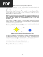 Radiation Heat Transfer Experiment PDF