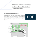 Materi Makharijul Huruf